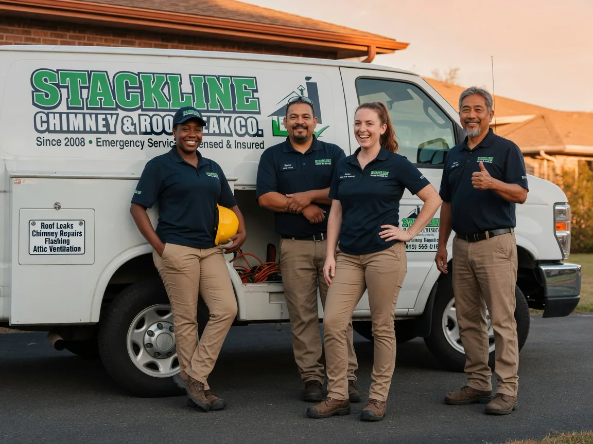 Chimney flashing repair company in Tilleda, WI